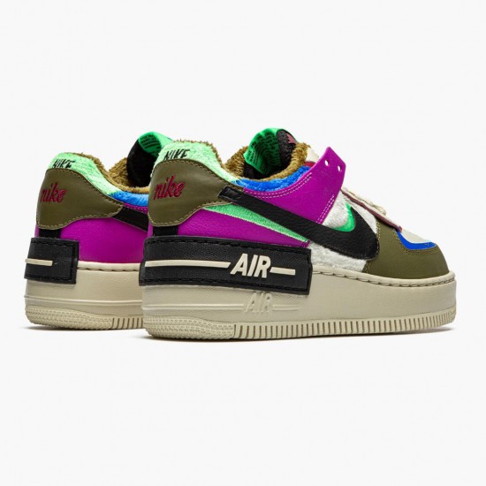 Nike Air Force 1 Shadow Cactus Flower Olive Flak CT1985 500 Dámské Sportovní obuv