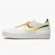 Nike Air Force 1 Shadow Summit Bílý Barely Volt Crimson Tint CI0919 107 Dámské Sportovní obuv