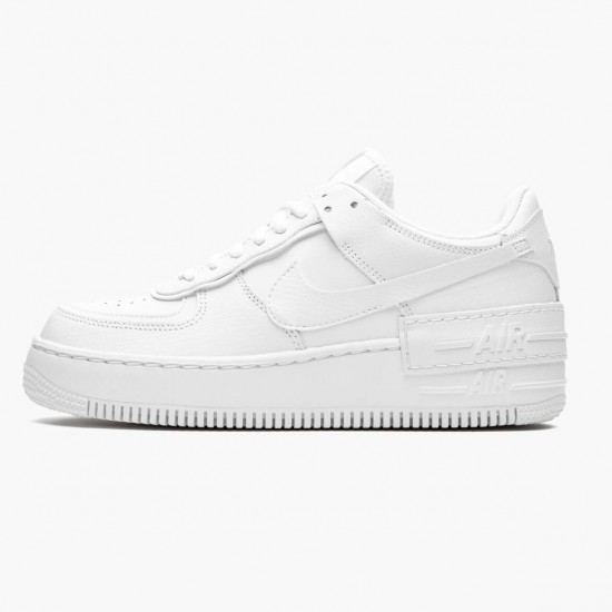 Nike Air Force 1 Shadow Triple Bílý CI0919 100 Sportovní obuv