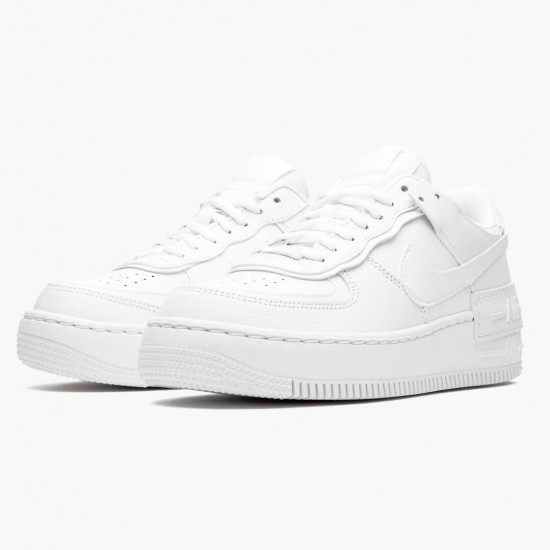 Nike Air Force 1 Shadow Triple Bílý CI0919 100 Sportovní obuv