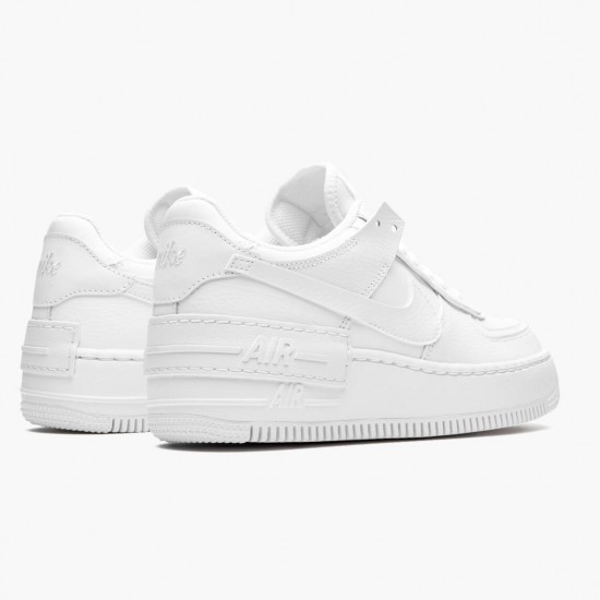 Nike Air Force 1 Shadow Triple Bílý CI0919 100 Sportovní obuv