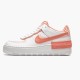 Nike Air Force 1 Shadow Bílý Coral Růžový CJ1641 101 Sportovní obuv