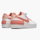 Nike Air Force 1 Shadow Bílý Coral Růžový CJ1641 101 Sportovní obuv