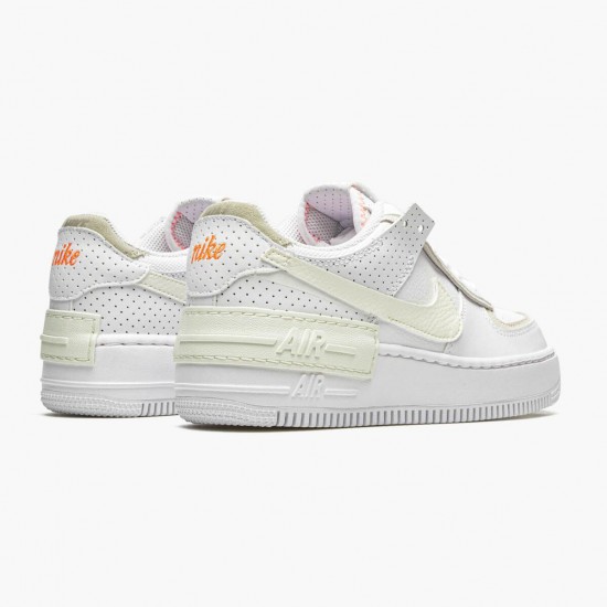 Nike Air Force 1 Shadow Bílý Stone Atomic Růžový CZ8107 100 Sportovní obuv