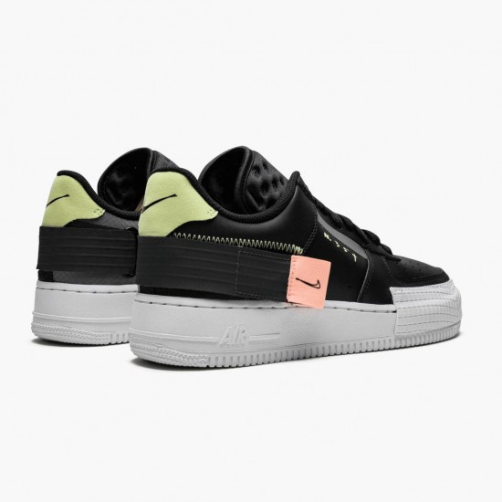 Nike Air Force 1 Type Černá CI0054 001 Sportovní obuv