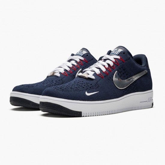 Nike Air Force 1 Ultra Flyknit Patriots 6X Champs CU9335 400 Sportovní obuv