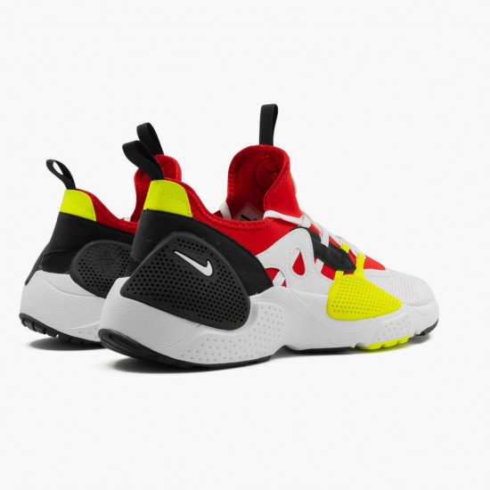 Nike Huarache Edge Txt Bílý University Červené Volt Černá AO1697 100 Sportovní obuv