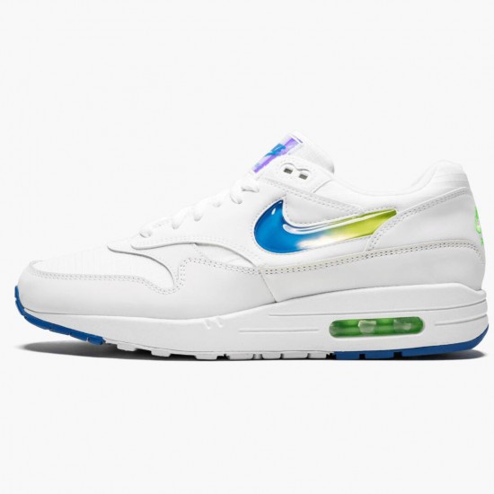 Nike Air Max 1 Jelly Jewel Bílý AO1021 101 Pánské Běžecké Boty