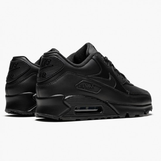 Nike Air Max 90 Leather Černá 302519 001 Běžecké Boty