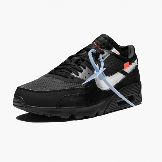 Nike Air Max 90 OFF WHITE Černá AA7293 001 Běžecké Boty