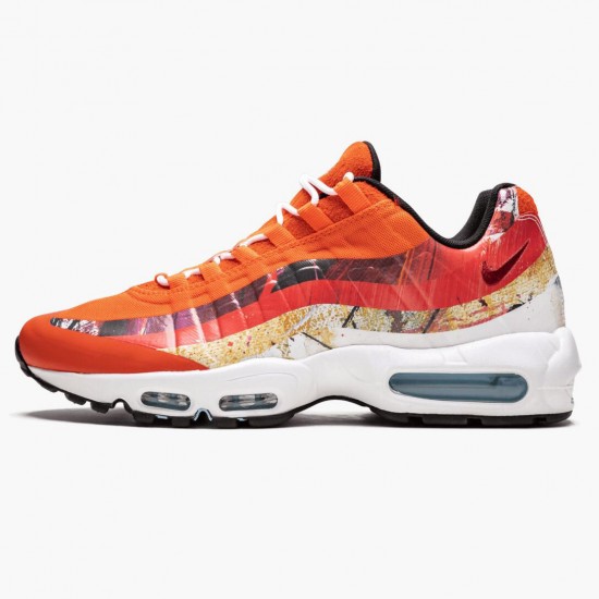 Nike Air Max 95 Dave Bílý Fox 872640 600 Pánské Běžecké Boty