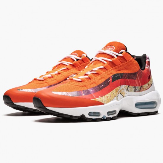 Nike Air Max 95 Dave Bílý Fox 872640 600 Pánské Běžecké Boty