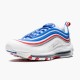 Nike Air Max 97 Game Royal Metallic Stříbrný University Červené 921826 404 Běžecké Boty