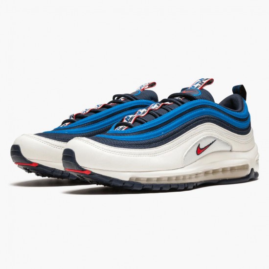 Nike Air Max 97 Pull Tab Obsidian Bílý AQ4126 400 Běžecké Boty