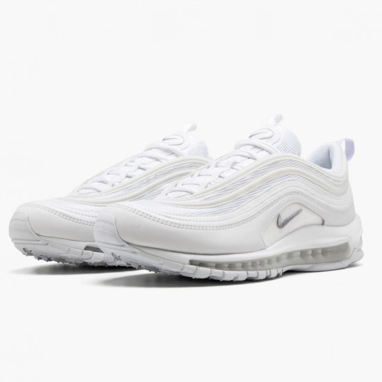 Nike Air Max 97 Triple Bílý Wolf Šedá 921826 101 Běžecké Boty