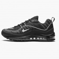 Nike Air Max 98 Černá Oil Šedá 640744 013 Pánské Běžecké Boty 