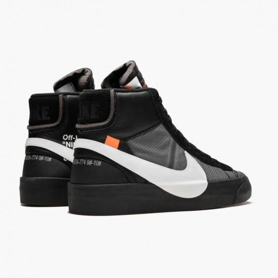 Nike Blazer Mid Off Bílý Grim Reaper AA3832 001 Sportovní obuv