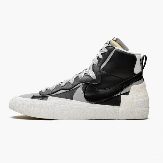 Nike Blazer Mid sacai Černá Šedá BV0072 002 Sportovní obuv