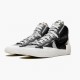 Nike Blazer Mid sacai Černá Šedá BV0072 002 Sportovní obuv