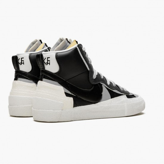 Nike Blazer Mid sacai Černá Šedá BV0072 002 Sportovní obuv