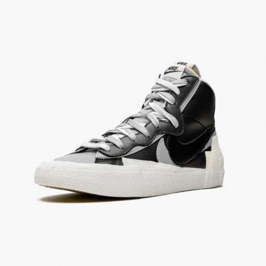 Nike Blazer Mid sacai Černá Šedá BV0072 002 Sportovní obuv