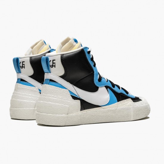 Nike Blazer Mid sacai Bílý Černá Legend Modrý BV0072 001 Sportovní obuv