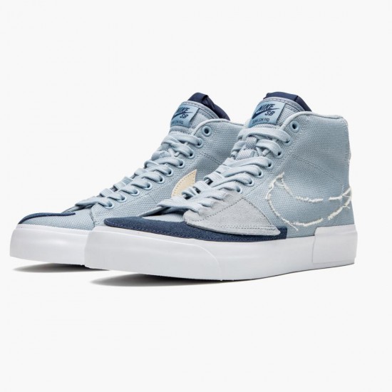 Nike SB Blazer Mid Edge Hack Pack Obsidian Mist CI3833 401 Sportovní obuv