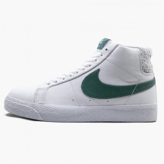 Nike SB Zoom Blazer Mid Bílý Bicoastal CJ6983 100 Sportovní obuv