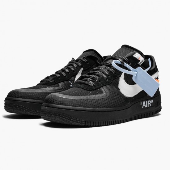 Nike Air Force 1 Low Off Bílý Černá Bílý AO4606 001 Pánské Sportovní obuv