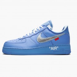 Nike Air Force 1 Low Off Bílý MCA University Modrý 