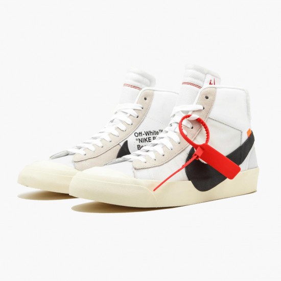 Nike Blazer Mid Off Bílý AA3832 100 Sportovní obuv