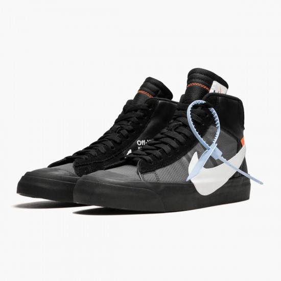 Nike Blazer Mid Off Bílý Grim Reaper AA3832 001 Sportovní obuv