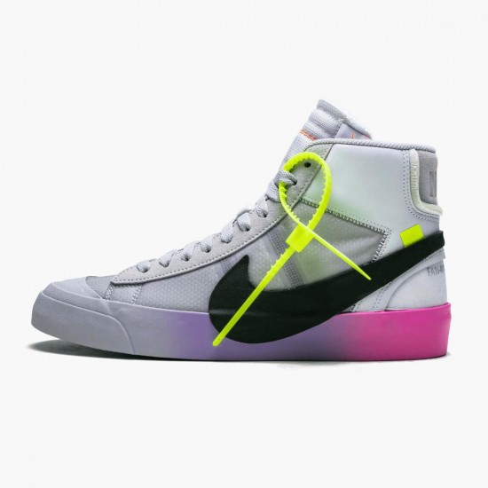 Nike Blazer Mid Off-Bílý Wolf Šedá Serena Queen AA3832 002 Sportovní obuv