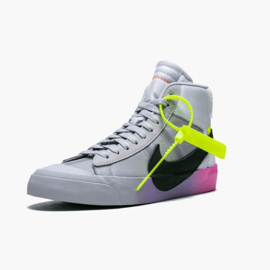 Nike Blazer Mid Off-Bílý Wolf Šedá Serena Queen AA3832 002 Sportovní obuv