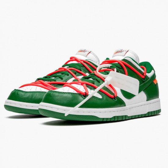 Nike Dunk Low Off Bílý Pine Zelená CT0856 100 Sportovní obuv