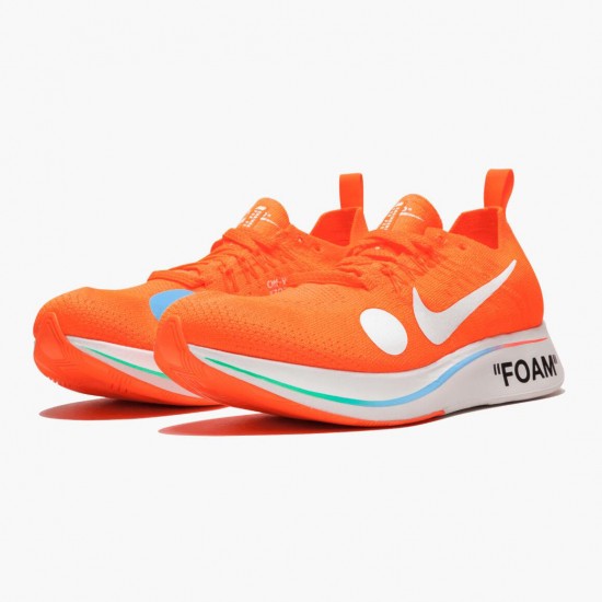 Nike Zoom Fly Mercurial Off Bílý Total Oranžovýý AO2115 800 Pánské Sportovní obuv