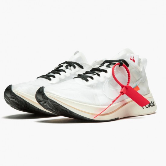 Nike Zoom Fly Off Bílý AJ4588 100 Sportovní obuv