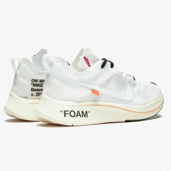 Nike Zoom Fly Off Bílý AJ4588 100 Sportovní obuv