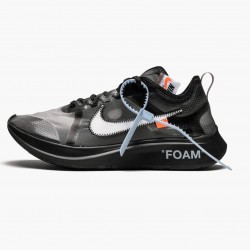 Nike Zoom Fly Off Bílý Černá Stříbrný AJ4588 001 Sportovní obuv