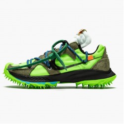 Nike Zoom Terra Kiger 5 OFF WHITE Electric Zelená CD8179 300 Sportovní obuv