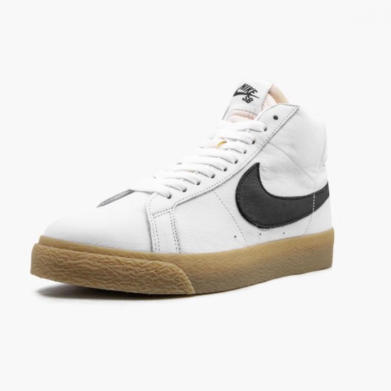 Nike SB Zoom Blazer Mid ISO Oranžovýý Label Bílý Gum CD2569 100 Sportovní obuv