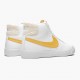 Nike SB Zoom Blazer Mid Bílý Celestial Zlato CJ6983 102 Sportovní obuv