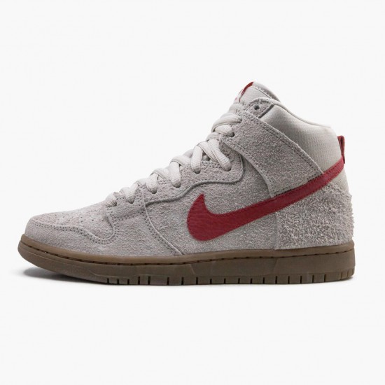 Nike Dunk High Pro SB Birch Hyper Červené 305050 206 Sportovní obuv