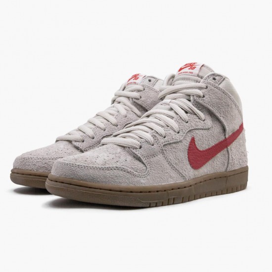 Nike Dunk High Pro SB Birch Hyper Červené 305050 206 Sportovní obuv