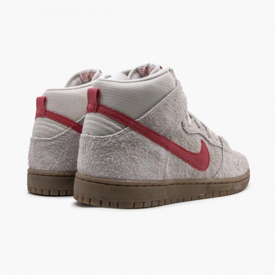 Nike Dunk High Pro SB Birch Hyper Červené 305050 206 Sportovní obuv