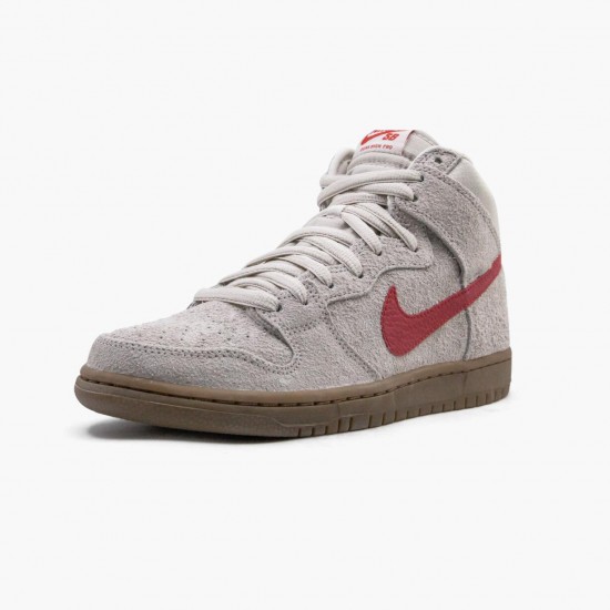 Nike Dunk High Pro SB Birch Hyper Červené 305050 206 Sportovní obuv