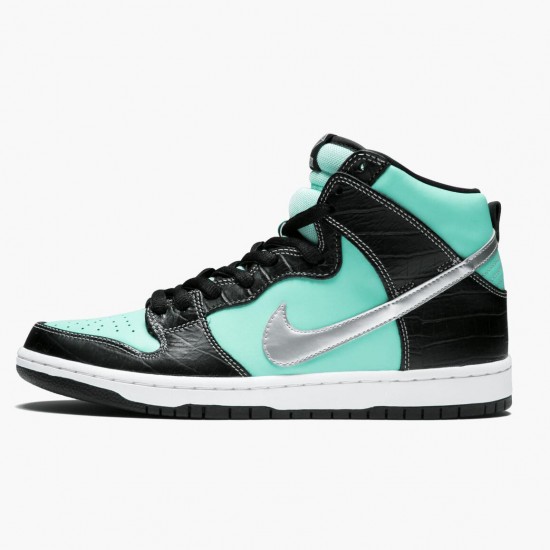 Nike Dunk SB High Diamond Supply Co Tiffany 653599 400 Sportovní obuv