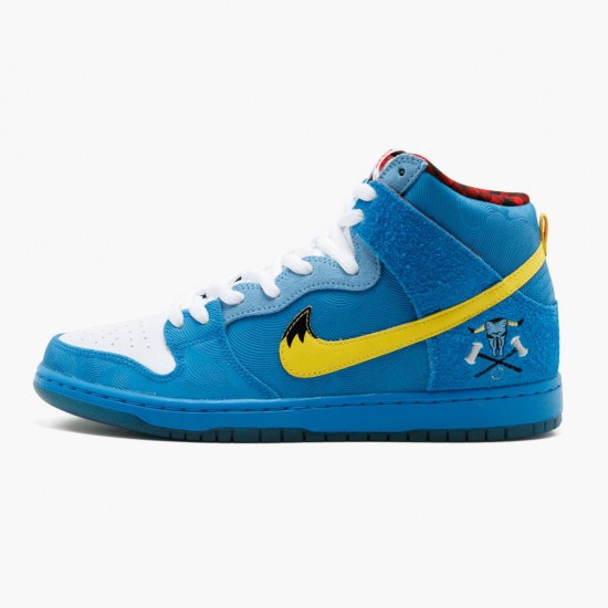 Nike Dunk SB High Familia Modrý Ox 313171 471 Pánské Sportovní obuv