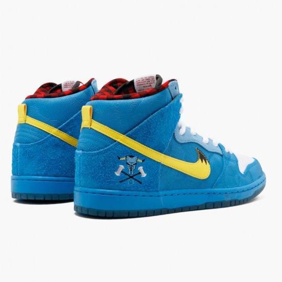 Nike Dunk SB High Familia Modrý Ox 313171 471 Pánské Sportovní obuv