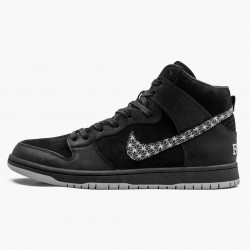 Nike SB Dunk High Černá Bar AH9613 002 Sportovní obuv